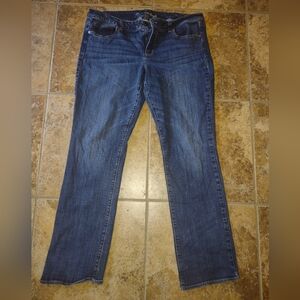 American Eagle Jeans Straight 18 Long Stretch